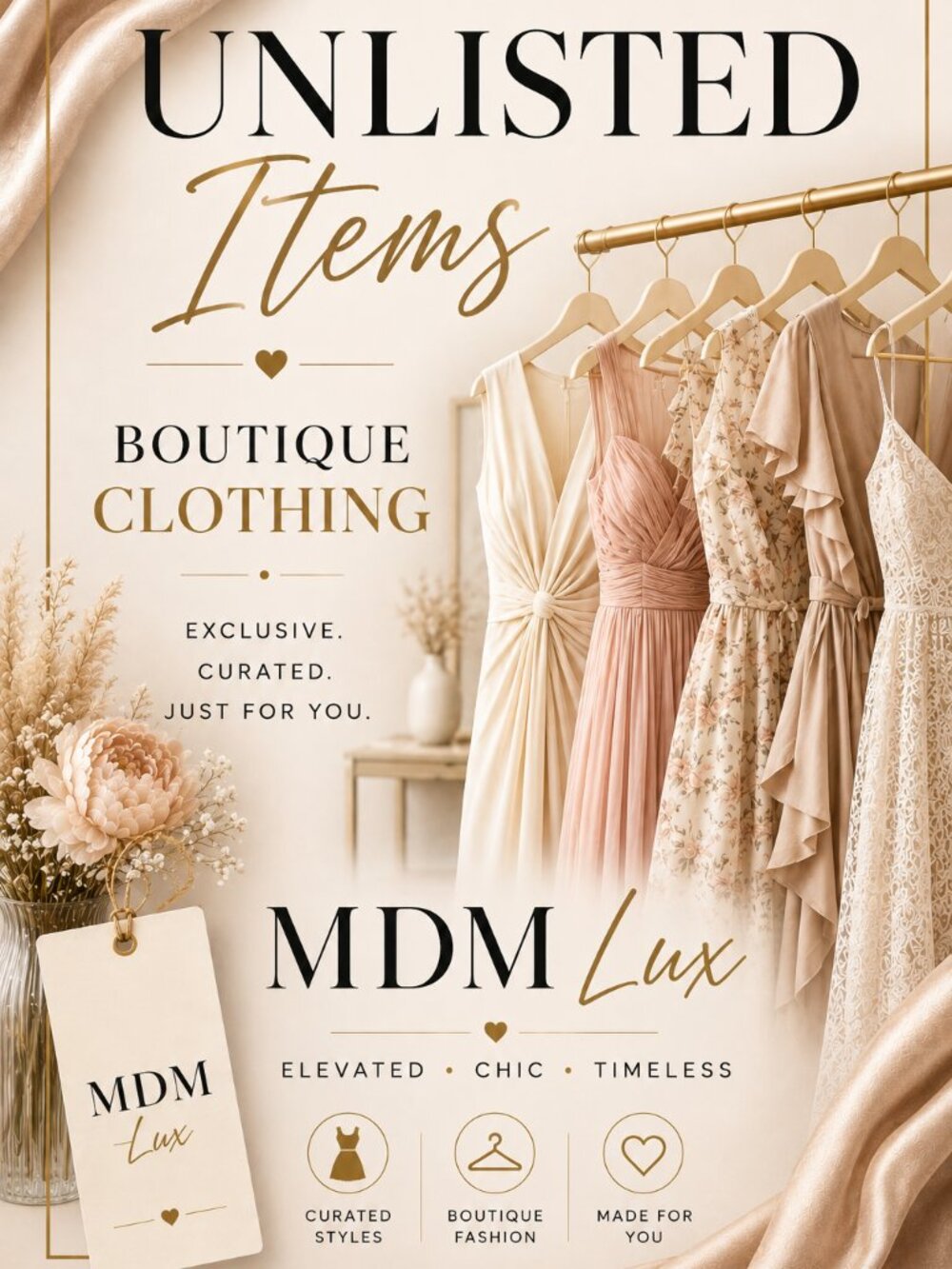 UNLISTED ITEMS • MDM Lux Live Show Exclusive Finds